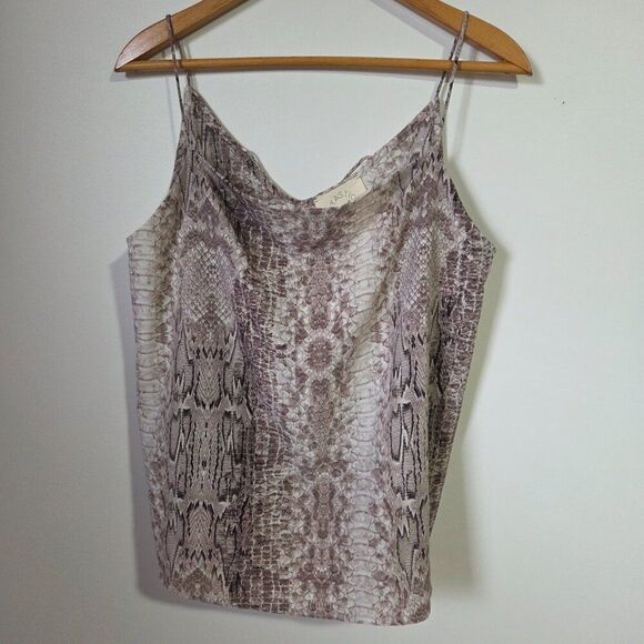 NWT FANTASTIC FAWN SNAKE PRINT TANK TOP SIZE LARGE - Picture 1 of 15